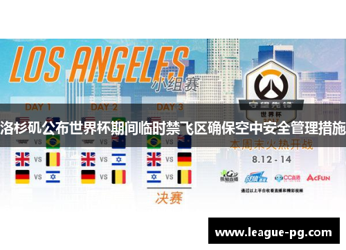 洛杉矶公布世界杯期间临时禁飞区确保空中安全管理措施